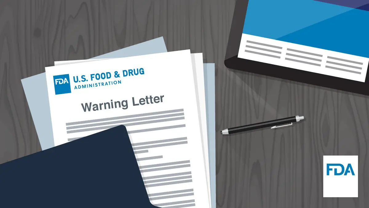 FDA Warning Letter Image